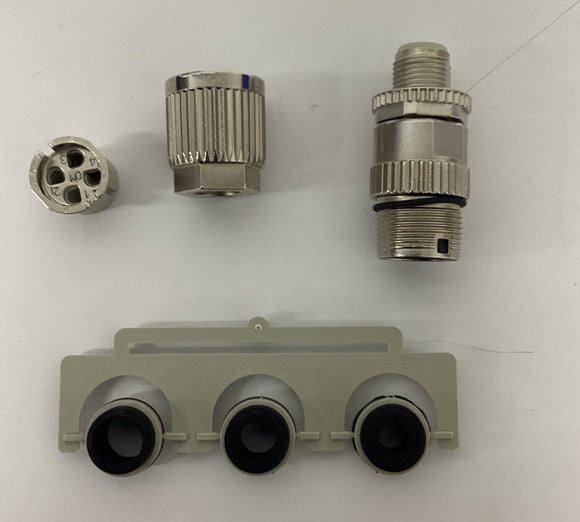 Murr 7000-14521-0000000 Mosa M12 Male Straight Field Connector