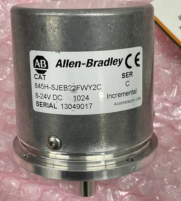Allen Bradley 845H-SJEB22FWY2C Ser. C Incremental Encoder