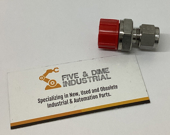 Parker M8MSC3/8R-316 Stainless 8MM to A-Lock Male Fitting