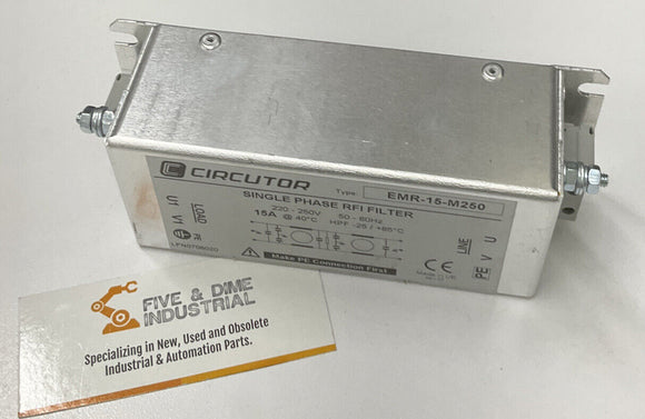 Circutor EMR-15-M250 Single Phase RFI Filler 15A