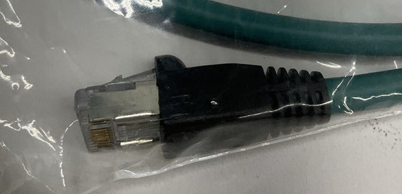 Mencom MDE45B-4FR-RJ45S-2-1M M12 Female Receptacle to Male RJ45 Male 4P