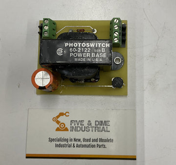 Allen Bradley 60-2122 Ser. B Photoswitch Power Base