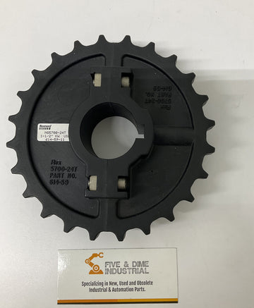 Rexnord 614-59-11 2-piece Sprocket  NS5700-24T 24 teeth  1-1/2" Bore