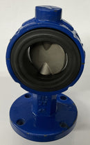 ABZ 2-090 2" 2-Piece Body Rubber Seated Butterfly Valve-5