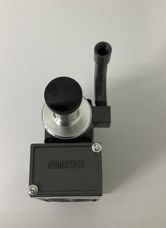 Numatics  153RS131J000000 Pressure Regulator w/ Base and Gauge