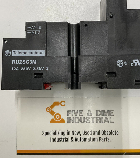 Telemecanique RUZSC3M Relay Socket 11-Pin