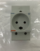 Gewiss GW-96526 Din Rail Danish Socket 2P+E-2