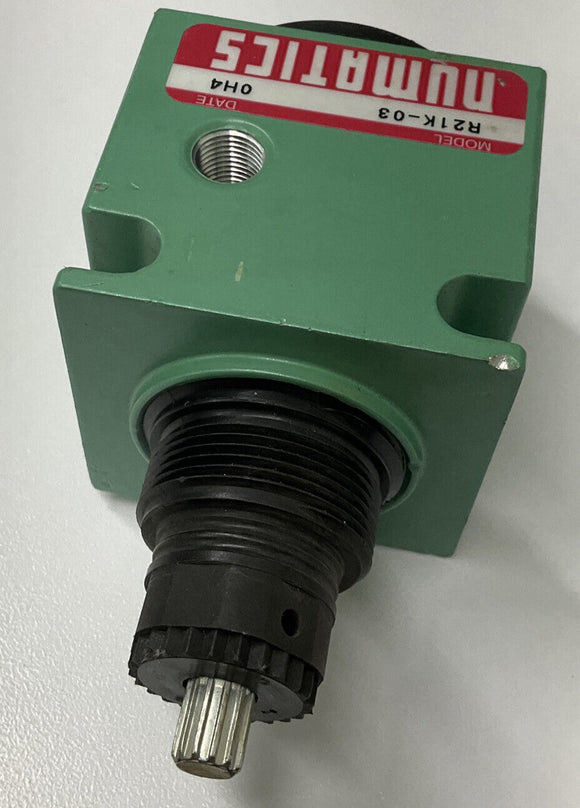 Numatics R21K-03 Regulator Check Valve