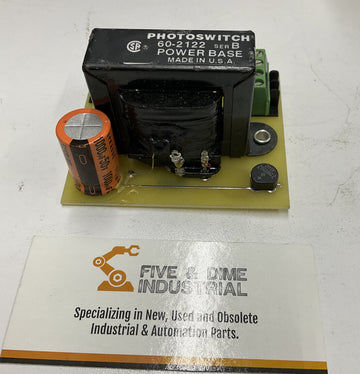 Allen Bradley 60-2122 Ser. B Photoswitch Power Base - 0