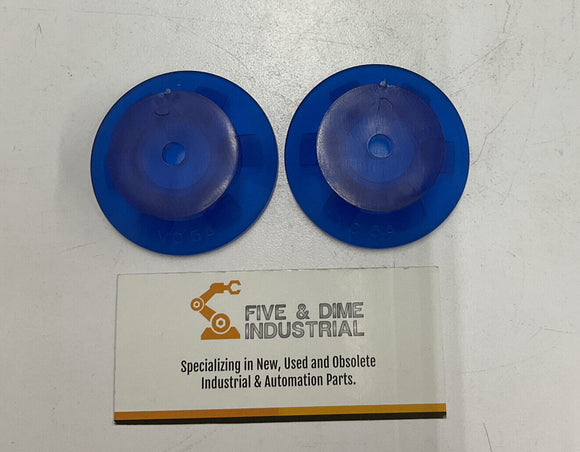 VI-Cas VC5A 2 Pack Snap On Vacuum Suction Cups 1/4 Center