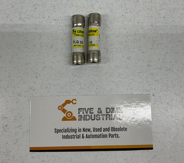 Littelfuse FLQ10 / FLQ-10  Lot of 2  10 Amp Fuses