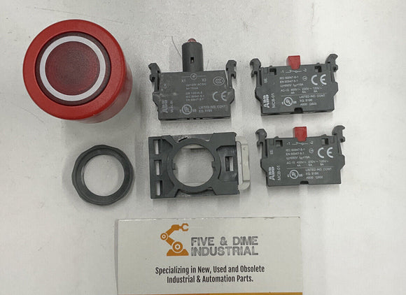 ABB MPMT9-1012 Illuminated Emergency Stop Switch 24V Lamp 1SFA61599R1012