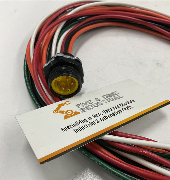 Lumberg Automation RSF 50-677/6F 5-Pole Male Receptacle