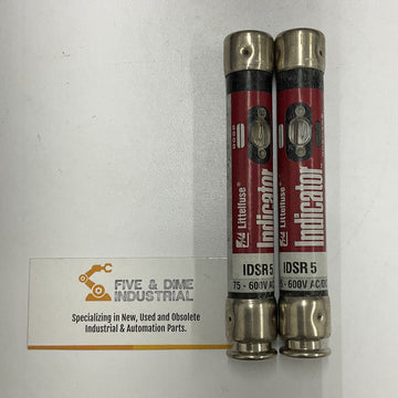 Littelfuse Indicator IDSR 5 Lot of 2  600V Fuse