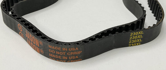 Jason 230XL-050 Timing Belt 23" Length 0.5" width