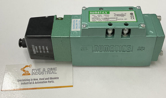 Numatics I12BA400KP Valve 110/120 VAC Solenoid Coil