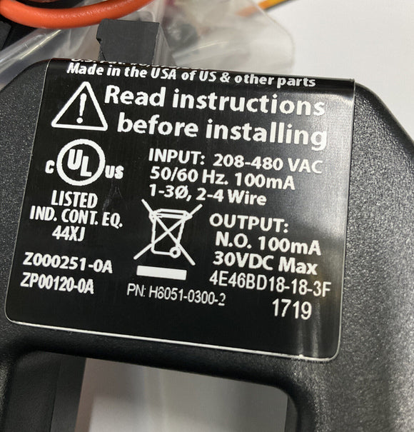 Veris T-VER-8051-300 Enercept H8000 Energy Meter 300A, 1-Phase