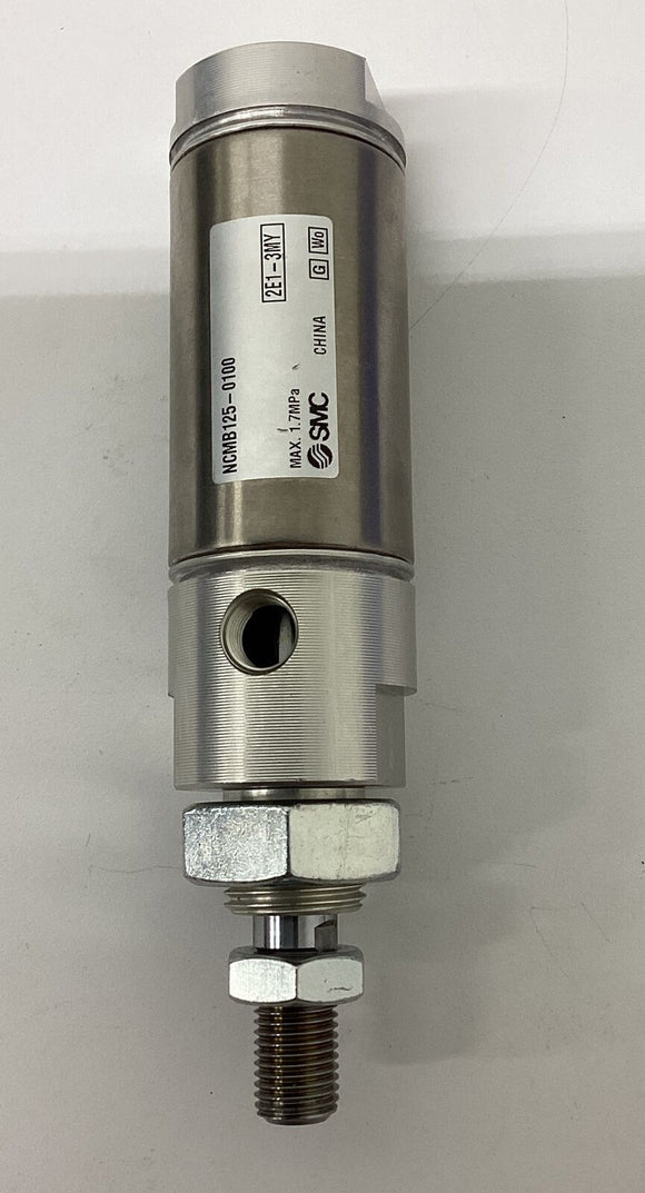 SMC NCMB125-0100 Pneumatic Cylinder 1-1/4" Bore , 1" Stroke