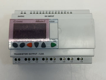 Crouzet Control 88974052 M3 CD20 12I / 8O Microcontroller 24VDC - 0