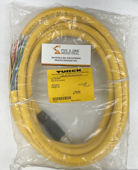 Turck CKM 19-19-5/CS10462 Cable U4707-32