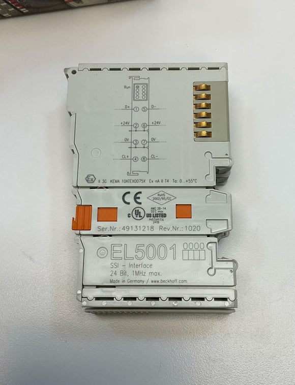 Beckhoff EL5001  24 Bit SSI Interface Module (2-Pack)