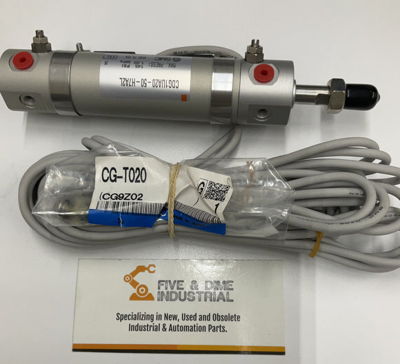 SMC CDG1UA20-50Z-H7A2L Pneumatic Cylinder w/ Reed Switch