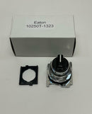 Eaton  10250T-1323  30.5mm Heavy Duty 3-Position  Black Selector Switch-2