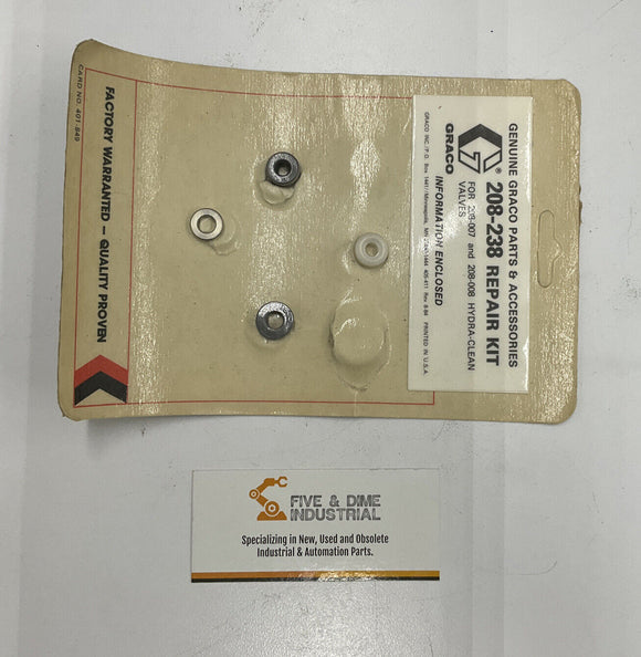 Graco 208-238 Repair Kit For Hydra Clean Valves