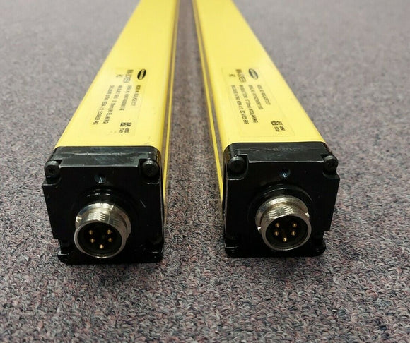 Banner MSXLHDE7212Y HD Long Range Light Curtain Lot of 6