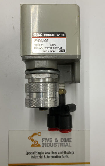 SMC IS3000-N02 Pneumatic Pressure Switch - 0