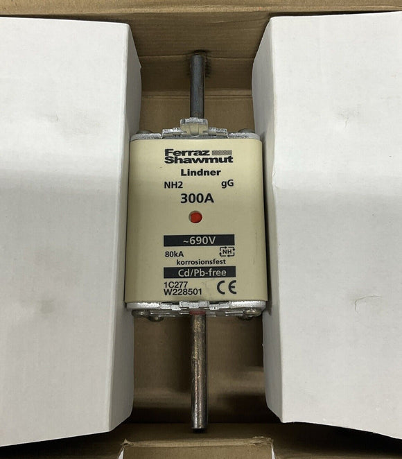Ferraz Shawmut W228501C NH2 gL-gG Lindner Fuse 300A, 690VAC