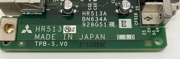 Mitsubishi HR513 BN634A928G51 Rev E Control Circuit Board