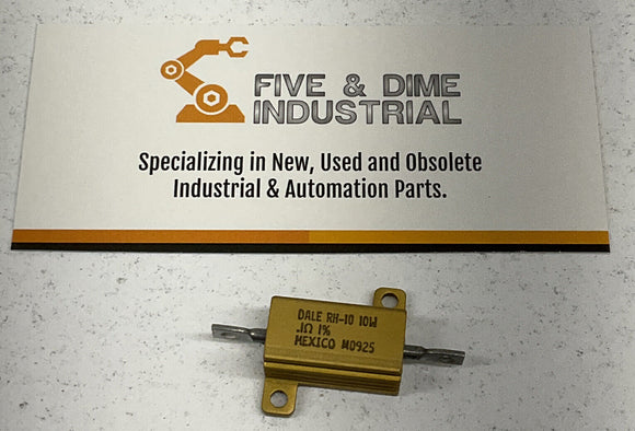 Dale  RH10 .1Ω Ohm 1% 10W  Wirewound Chassis Mount Resistor