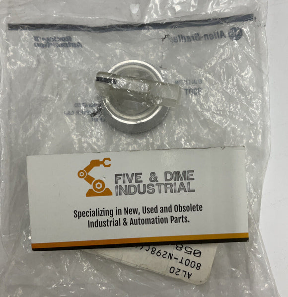 Allen Bradley 800T-N298C Clear Illuminated Selector Switch