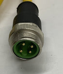 Murr 7700-A4001-U1C0300 7/8 Mini Male Single-End 4-Pole 3-Meter Cable-5