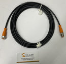 IFM Efector EVC014 4-Pole Male-Female 5-Meter Sensor Cable-1