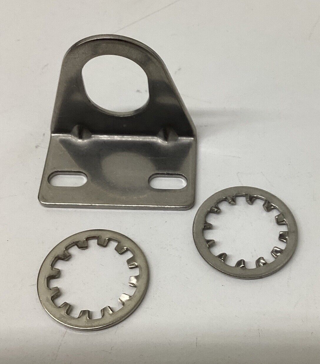 IFM E10736 M18 Angle Bracket Stainless Steel | Five and Dime Industrial LLC