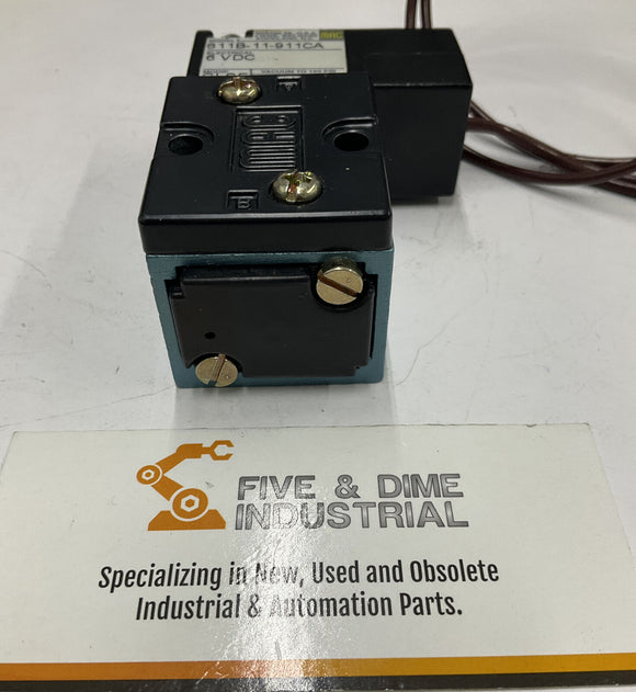 Mac 611B-11-911CA Solenoid Valve 6VDC 10.6 Watt 150 PPs Max 1/8 NPT Ports