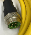 Murr 7700-A4001-U1C1000 Mini 7/8" 4-Pole, Male Power Cable 10 Meters-3