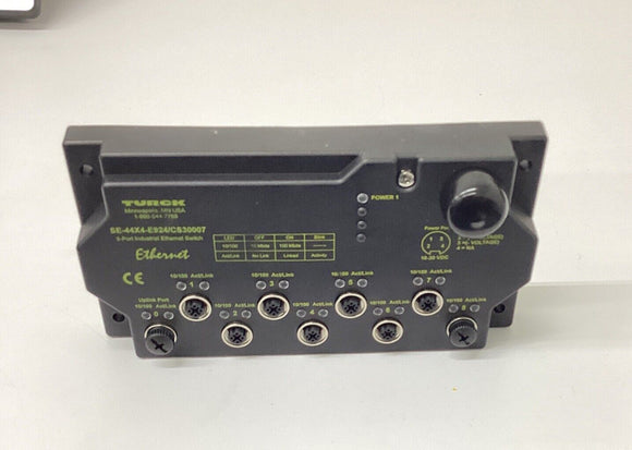 Turck SE-44X4-E924/CS30007 / U3-10813 9-Port Ethernet Module