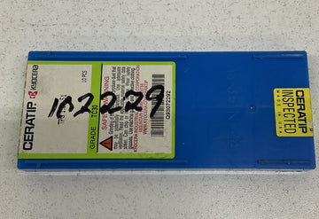 Kyocera Ceratip TPG 1.81.51 Grade: TC30 Package of 10 Turning Insert - 0
