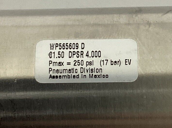 Parker WP565609-D Pneumatic Cylinder 1.50" Bore 4" Stroke
