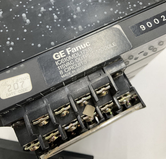 GE Fanuc IC610CPU106C 3.7K Ram w/ Modules & Timer Counter Setpoint Unit