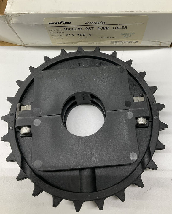 Rexnord 614-192-4 40mm MatTop Idler Sprocket NS8500-25T
