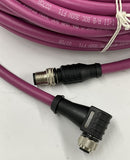 Turck RSSW WKSW 458-21M Profibus Male Socket 90 Female U-16237-3