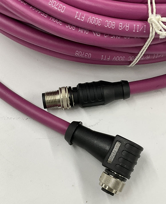 Turck RSSW WKSW 458-21M Profibus Male Socket 90 Female U-16237