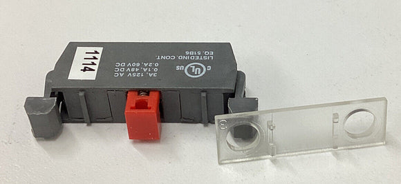 ABB MCBL-01 / 1SFA611612S1001 Lot of (3) Contact Block Module