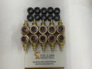 Eisele Pneumatic 34-0406KMS Lot of (10)  Fittings 8mm x3/8g-1