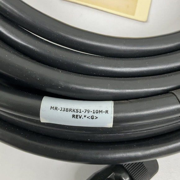 Mitsubishi MR-J3BRKS1-79-10M-R Right Angle Connector Motor Brake Cable