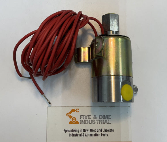 Honeywell Skinner V5L560205L67000 3-way Solenoid Valve 120VDC 10Hz 1/8" NPT